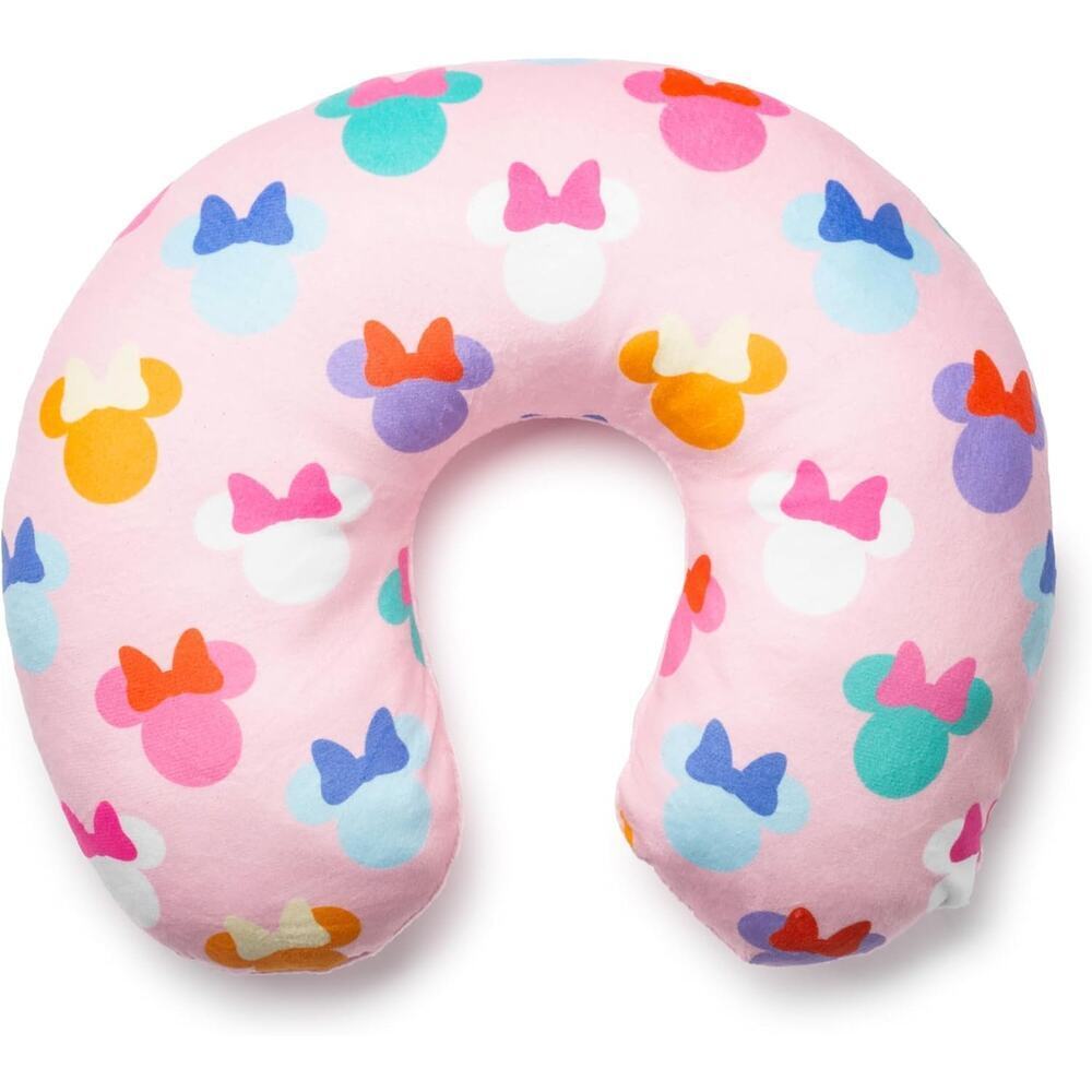 NEW Jay Franco Disney Minnie Mouse Kids Travel Neck Pillow  Ages 3-10 Pink